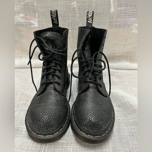 Doctor Martens shiny boots